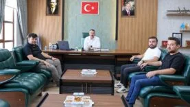 AK Parti Bolvadin heyeti Sandıklı Belediye Başkanı Adnan Öztaş
