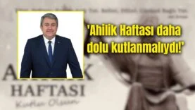 Ahilik mesajı