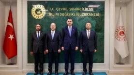 Bakan Kurum'a ziyaret