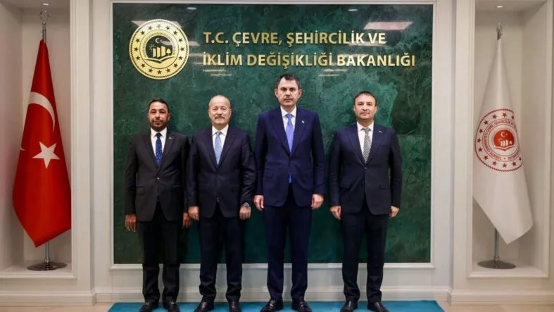 Bakan Kurum'a ziyaret