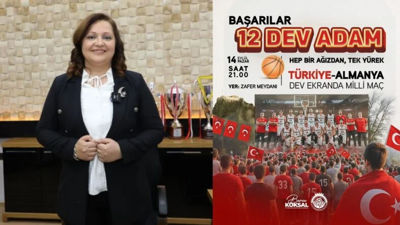 Milli Maç dev ekran