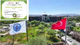AKÜ sıfır atık belgesi