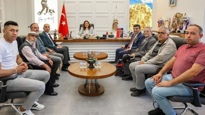 Başkan Köksal'a ziyaretler (2)