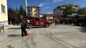 Bolvadin yangın tatbikatı