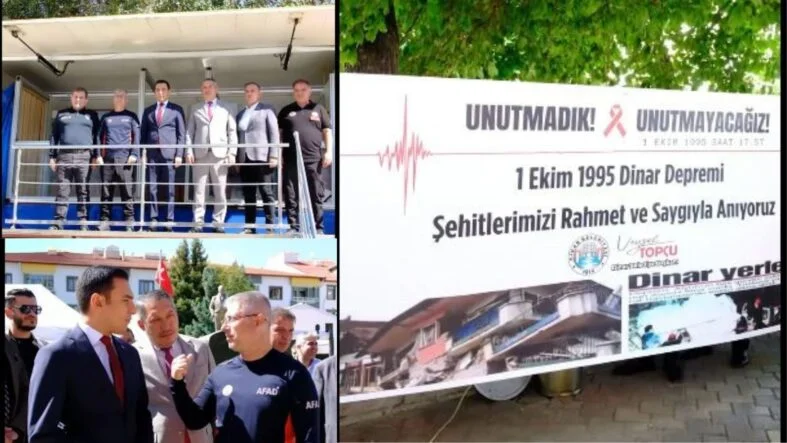 Dinar anma töreni