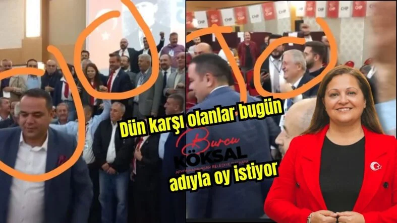 Dün karşıydılar bugün adıyla oy istiyorlar