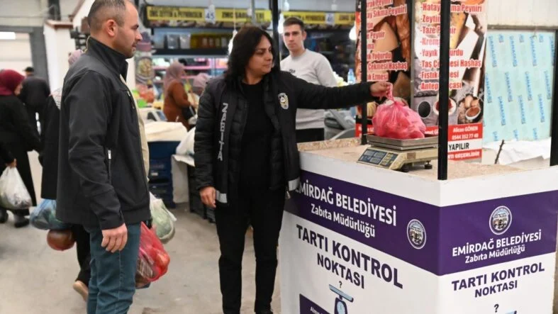 Emirdağ Tartı Kontrol noktası