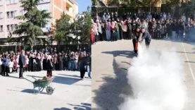 Sandıklı yangın tatbikatı