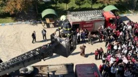 Şuhut yangın tatbikatı
