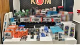 kaçak elektronik ürün operasyonu