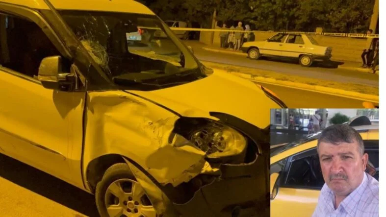otomobilin çarptığı eski muhtar hayatını kaybetti