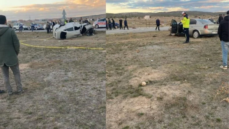 trafik kazası Emre Gölü