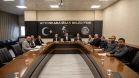 Afyonkarahisar Belediyesi toplantı