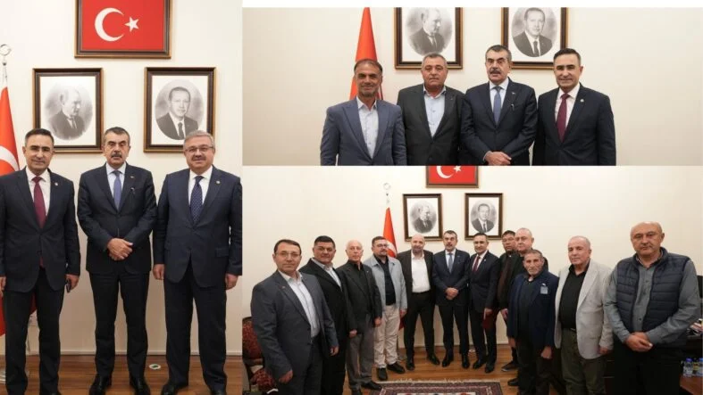 Bakan Tekin'e ziyaret