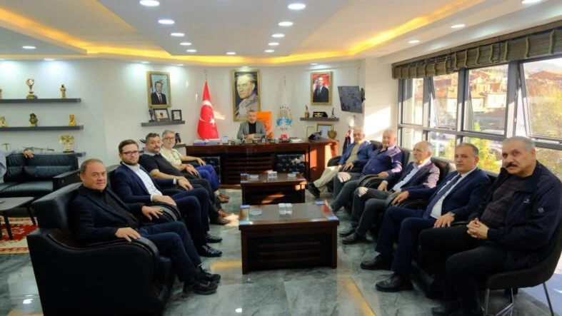 Başkan Topçu ziyaret