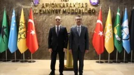 Müdür Erol'a ziyaret