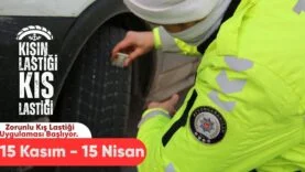 kış lastiği uygulaması