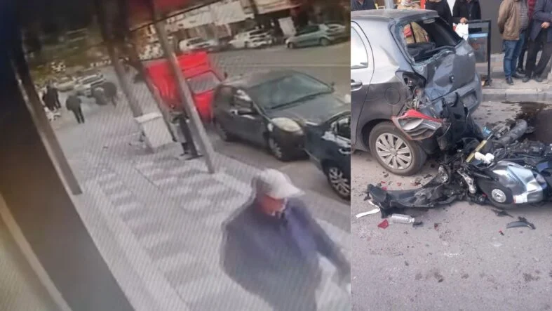 motosiklet kazası