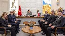 Başkan Köksal'a Eczacı Odası ziyareti