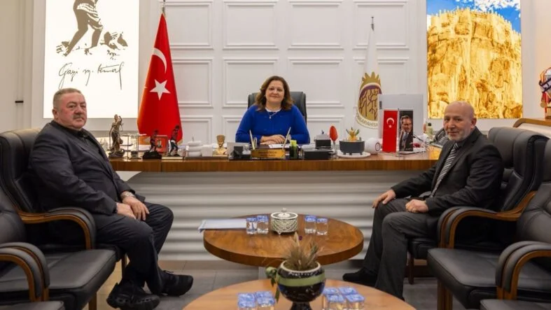 Başkan Köksal'a ziyaret