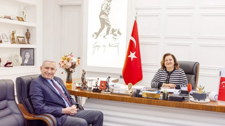 Başkan Köksal'a ziyaret