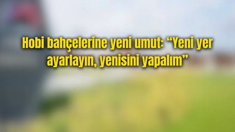 hobi bahçeleri