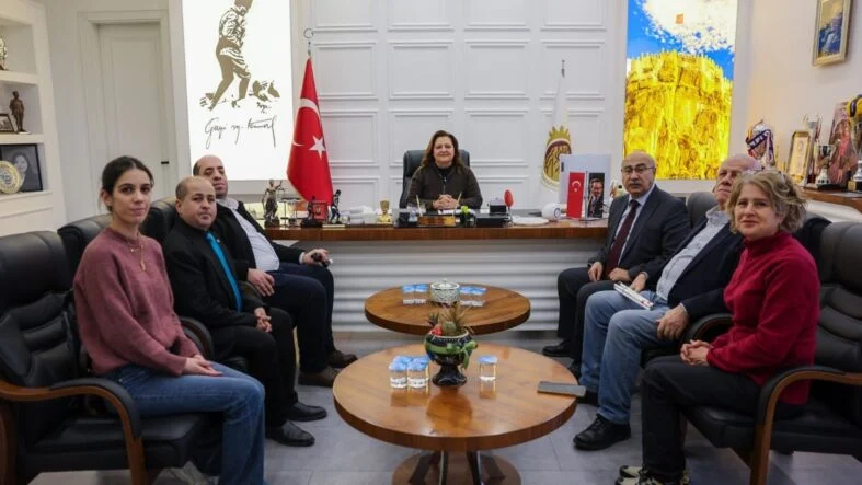 Başkan Köksal'a ziyaret