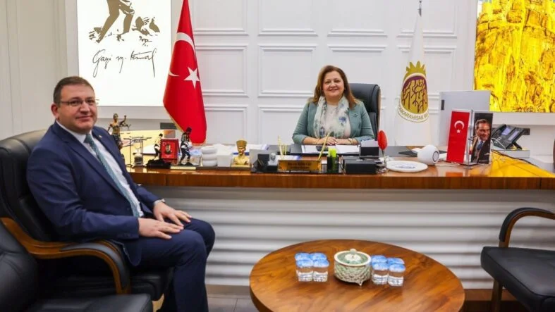 Başkan Köksal'a ziyaret