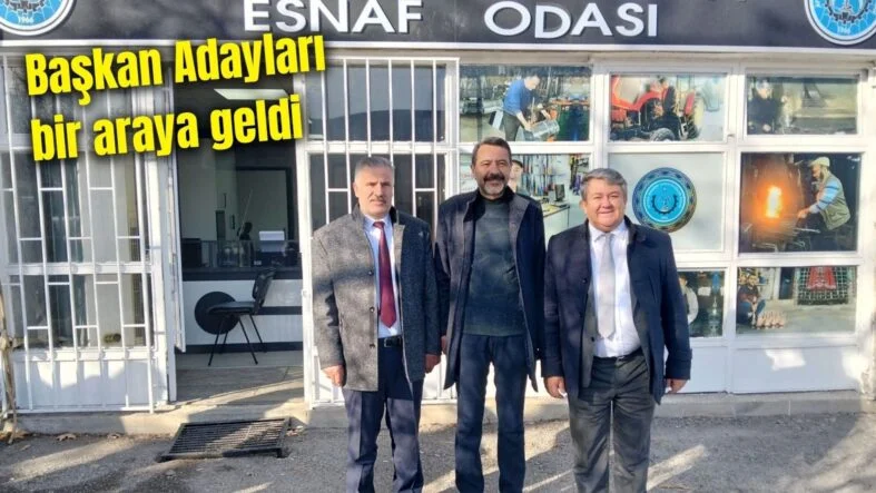 Madeni Sanatkarlar Odası Başkan Adayları