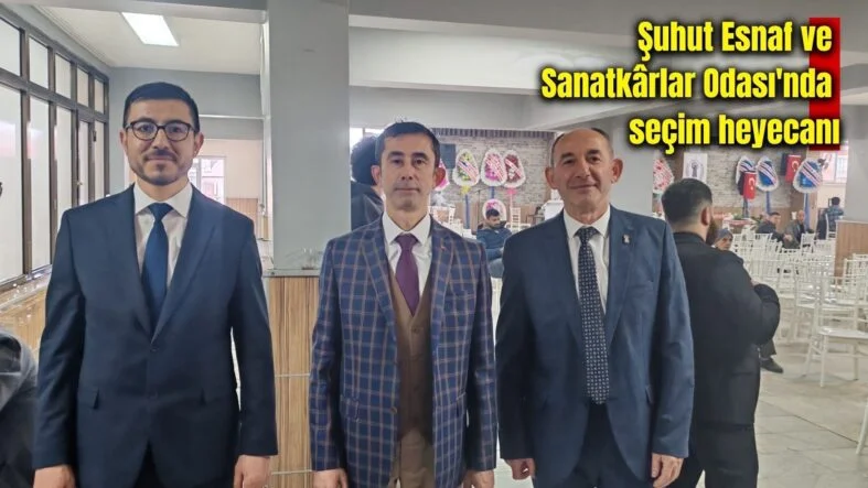 Şuhut esnaf odası