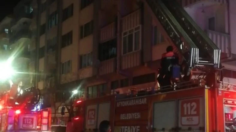 apartman yangın