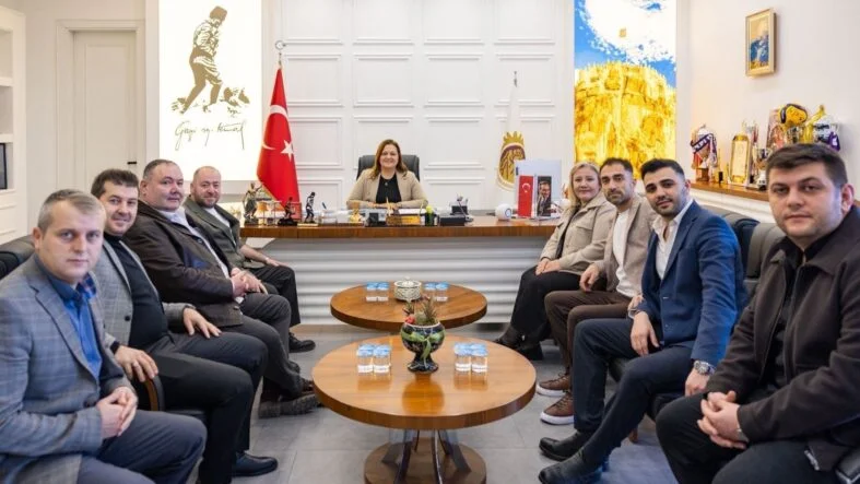 Başkan Köksal'a ziyaret