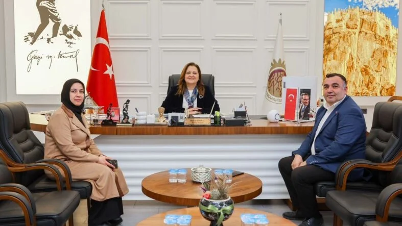 Muhtarlardan Başkan Köksal'a ziyaret