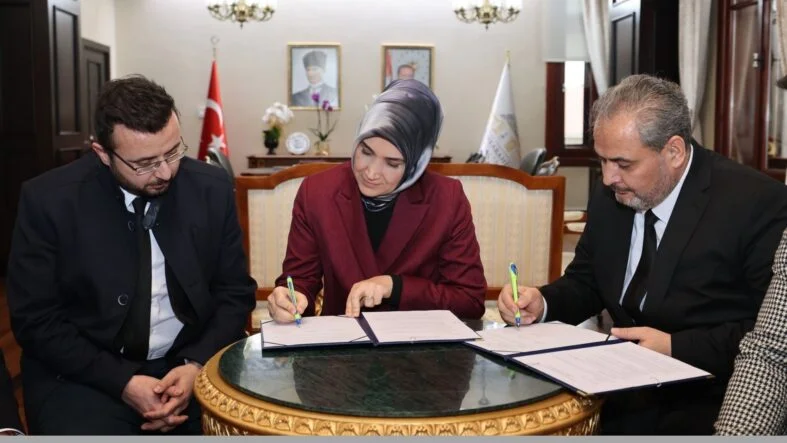 Protokol imzalandı Bolvadin