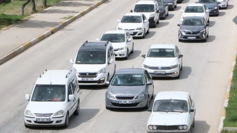trafiğe kayıtlı araç sayısı