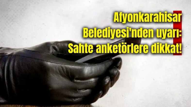 Afyon Belediyesi uyarı