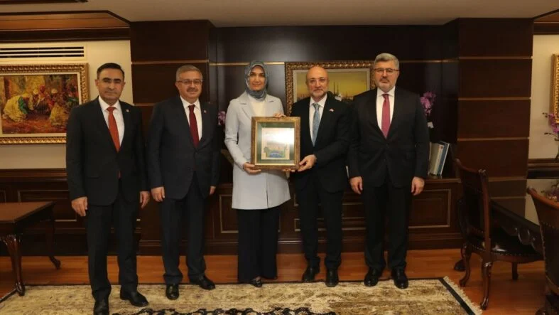 Bakan Yardımcısına ziyaret