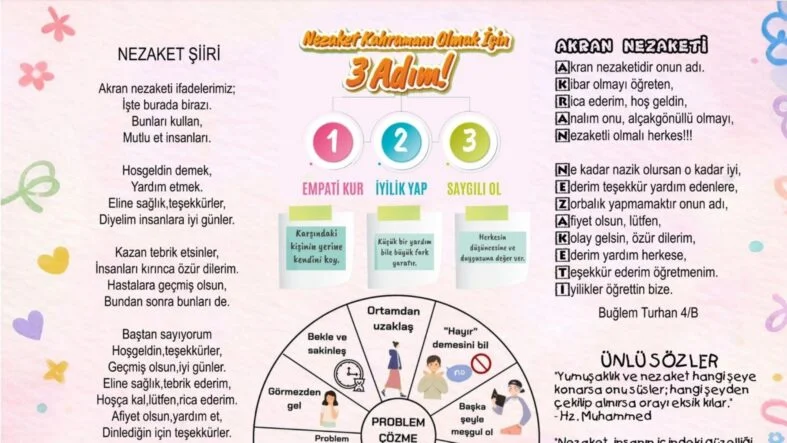 Akran nezaketi bülteni