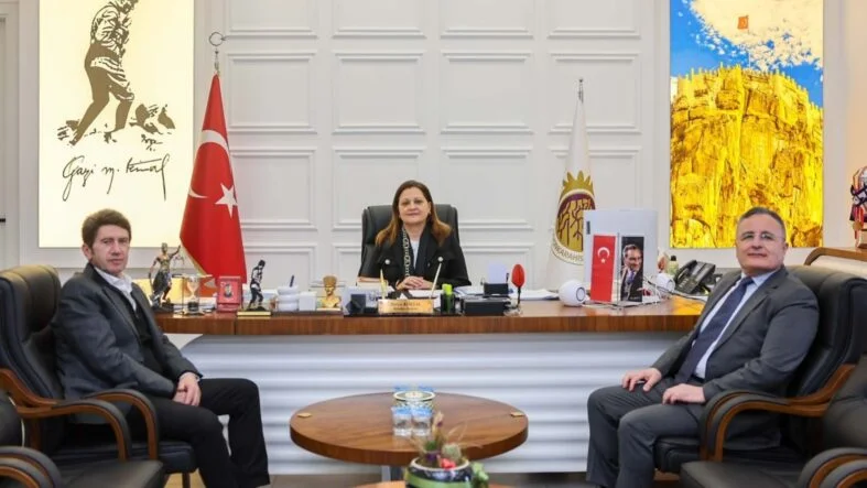 Başkan Köksal'a ziyaret
