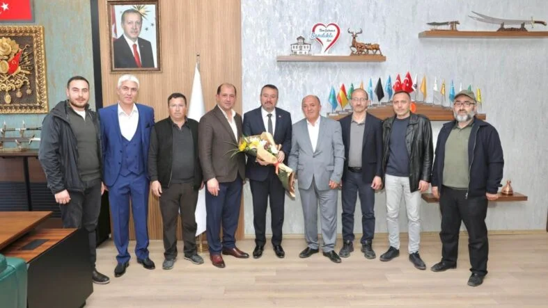 Başkan Öztaş'a ziyaret