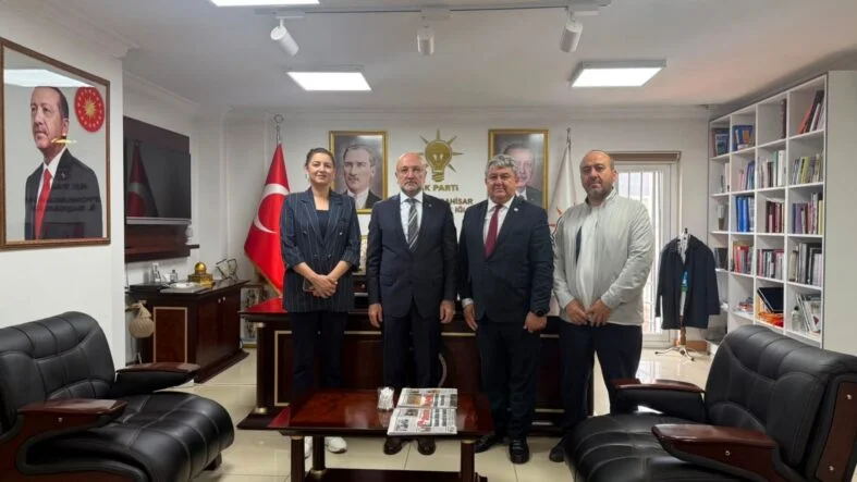 AK parti İl başkanlığı ziyaret