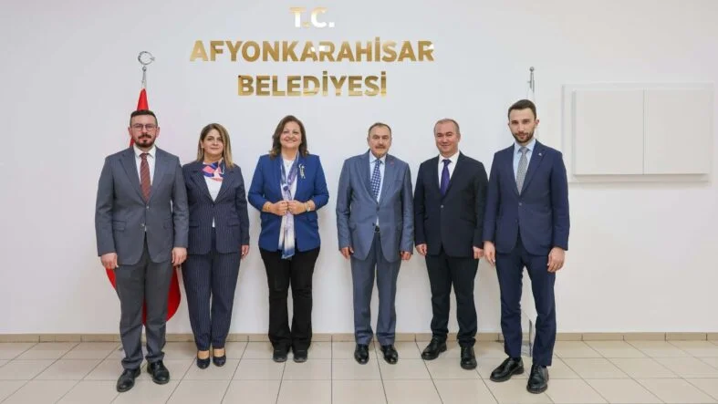 Başkan Köksal'a ziyaret