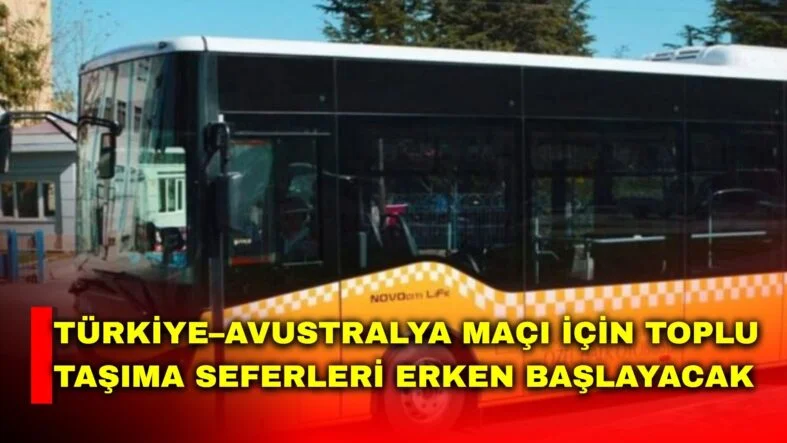 Belediyeden Dünya Kupası Maçı İçin Vatandaşlara Ulaşım Kolaylığı