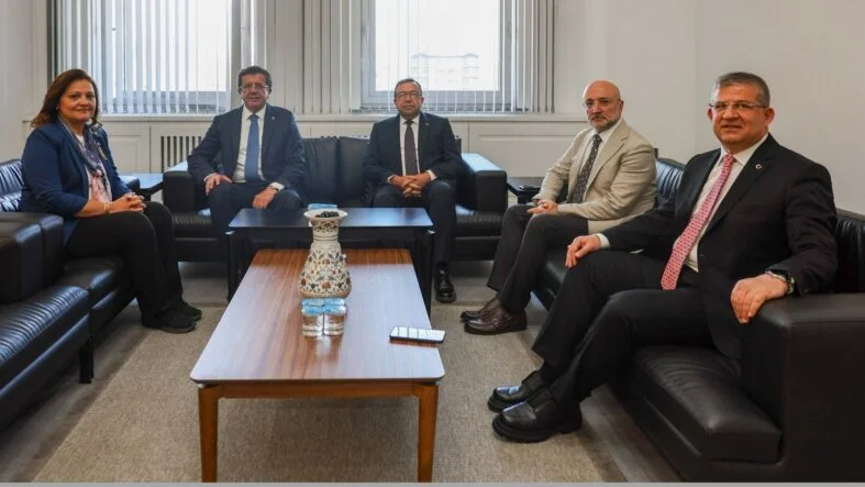 zeybekci'den Başkan Köksal'a ziyaret